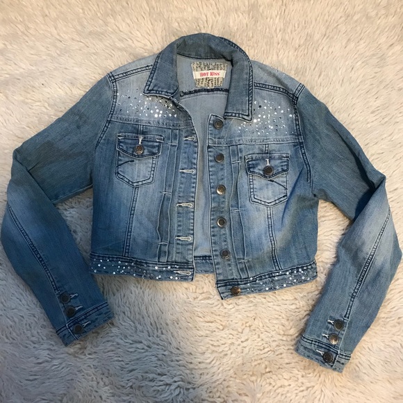 hot kiss jean jacket